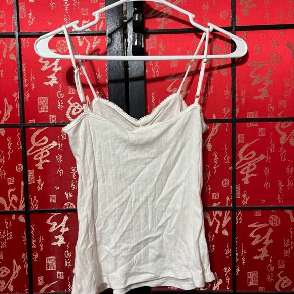 Christy Dawn Thelma Top White Pointelle, size S - Picture 3 of 3